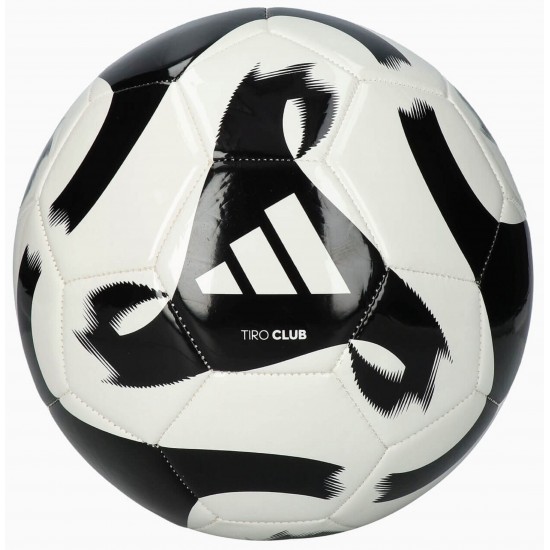 Training Bal Adidas Tiro Club Zwart/Wit - Maat 3