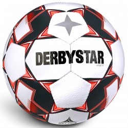 Training Bal Derbystar Apus TT Wit/Rood - Maat 5