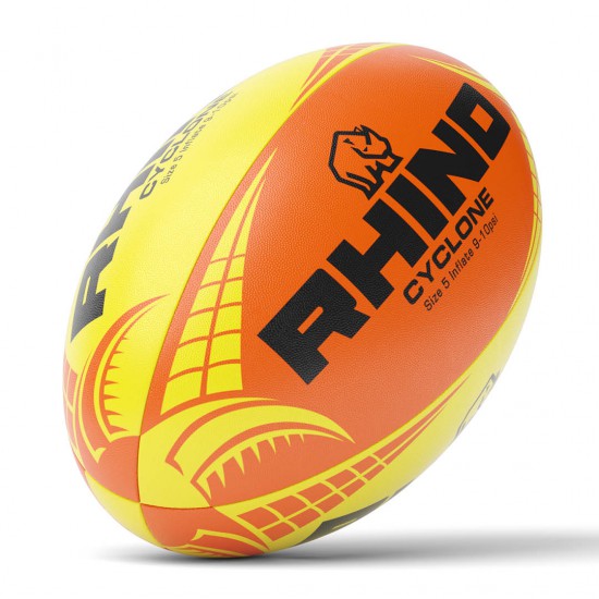 Trainingbal Cyclone XV Fluo Geel/Fluo Oranje - Maat 4