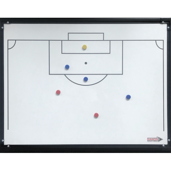 Standaard tactiekbord voetbal 60x40cm