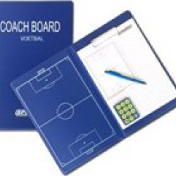 Coachbord Voetbal met clip Magnetisch 35x47cm